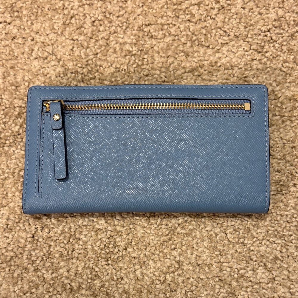 Kate Spade Light Blue Wallet - Picture 2 of 3